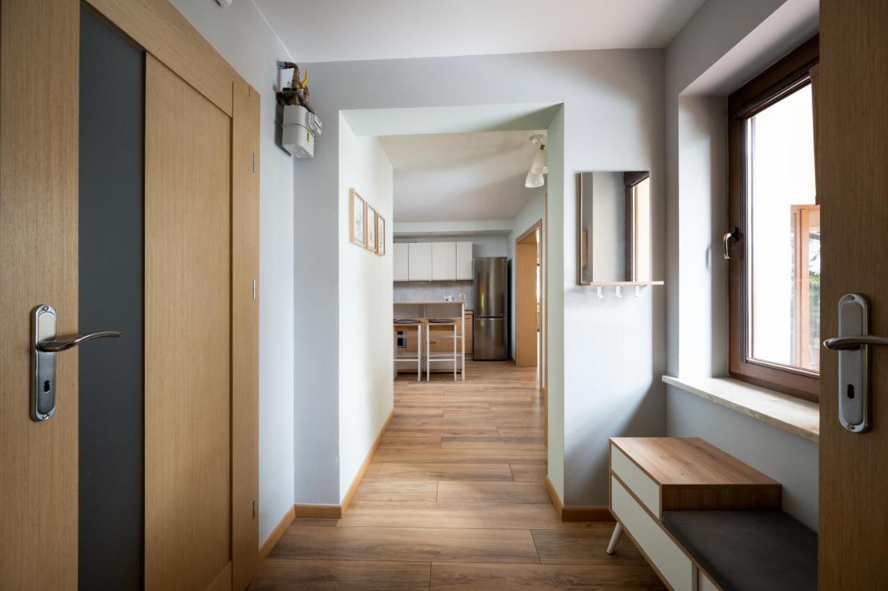 华沙Apartament Albatros 75M Z Ogrodkiem公寓 外观 照片